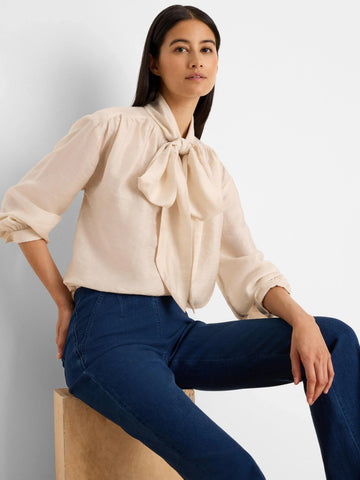 NIC+ZOE Tie Neck Top