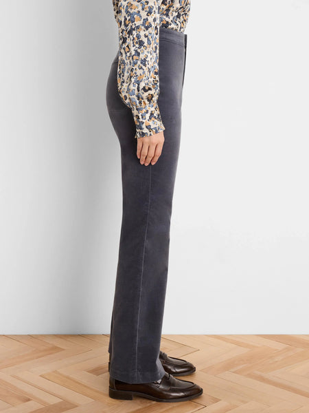 NIC+ZOE High Rise Stretch Velvet Pant