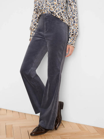 NIC+ZOE High Rise Stretch Velvet Pant