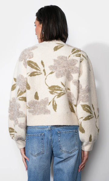 Greylin Skylar Cozy Floral Cardigan