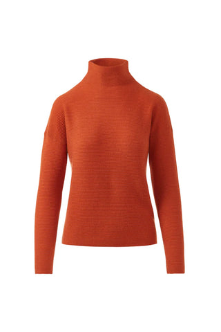 Kinross Textured Cashmere Funnel