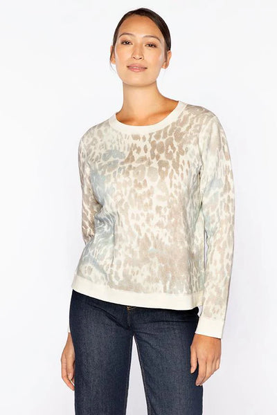 Kinross Leopard Print Sweatshirt
