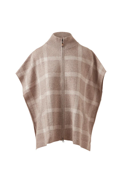 Kinross Sleeveless Zip Cardigan