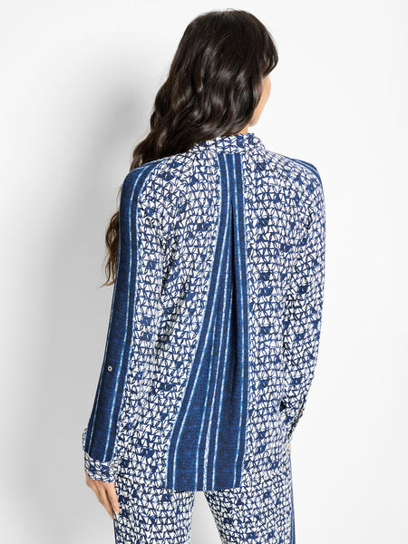 NIC+ZOE Etched Angles Shirt