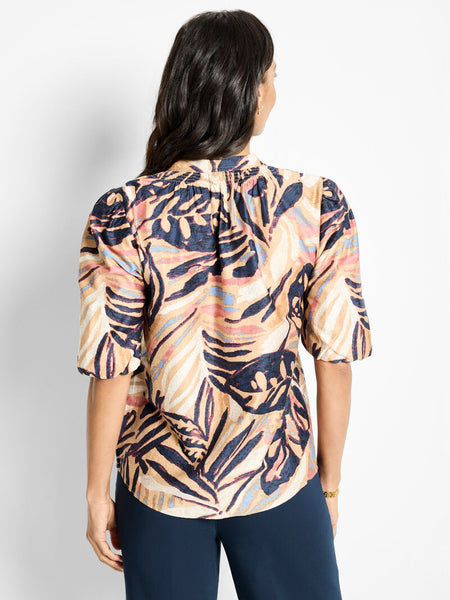 NIC+ZOE Terracotta Garden Top