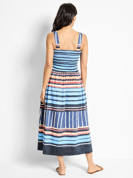 NIC+ZOE Painted Peninsula Stripe Dress