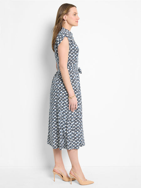 NIC+ZOE Basketweave Ecovero Sonni Dress
