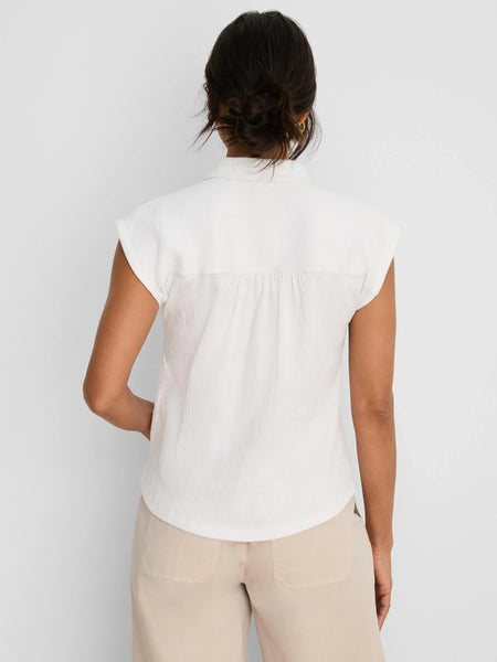 NIC+ZOE Coastal Crinkle Top