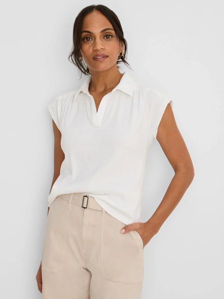 NIC+ZOE Coastal Crinkle Top