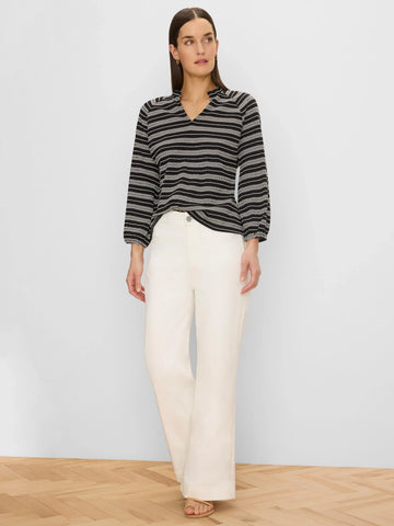 NIC+ZOE Dashing Stripe Knit Top
