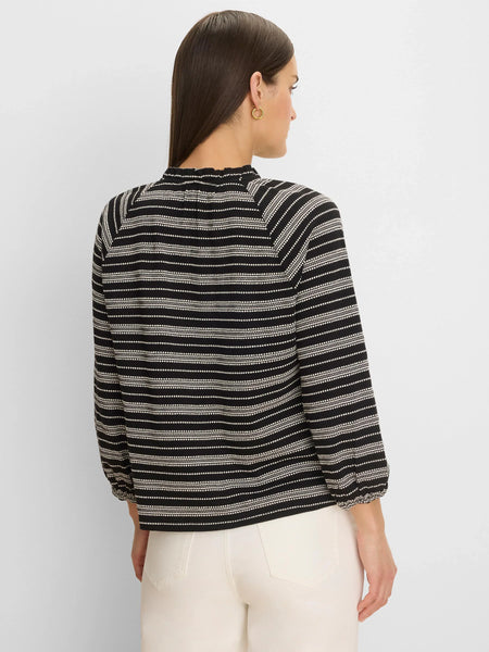 NIC+ZOE Dashing Stripe Knit Top