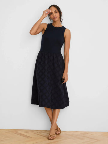 NIC+ZOE Diamond Eyelet Sofia Dress