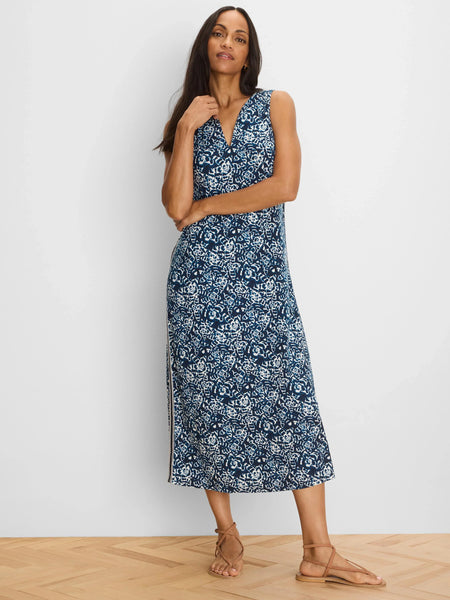 nic and zoe dresses Water Lilies Camille Dress 37 1/2 long Front welt pockets 67% recycled cotton Dresses tagged "NIC+ZOE" | Irresistibles
