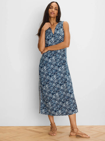 NIC+ZOE Shibori Lilies Cora Dress