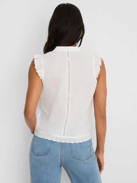 NIC+ZOE French Frill Top