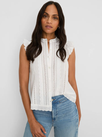 NIC+ZOE French Frill Top