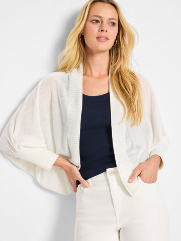 NIC+ZOE Ramie Crush Cardigan