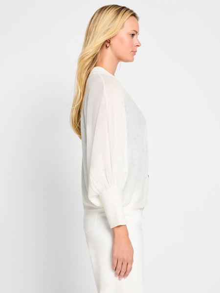 NIC+ZOE Ramie Crush Cardigan