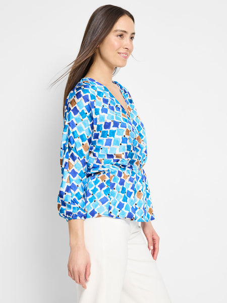 NIC+ZOE Mosaic Sofia Top