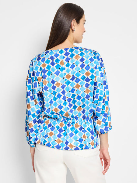 NIC+ZOE Mosaic Sofia Top