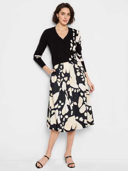 NIC+ZOE Evening Petal Bubble Skirt