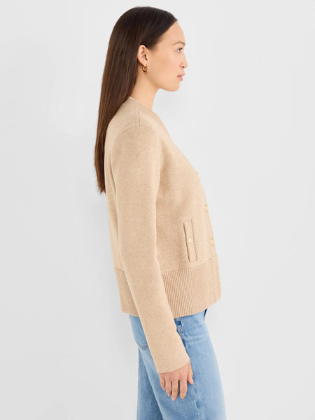 NIC+ZOE Knit Bomber Snap Jacket