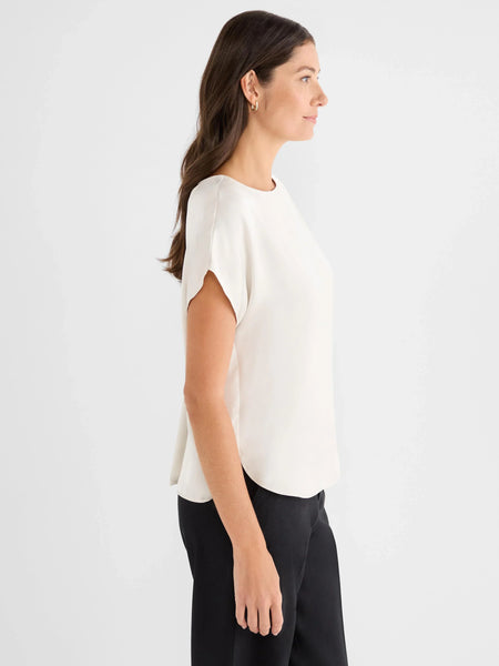NIC+ZOE Day Gloss Woven Tee