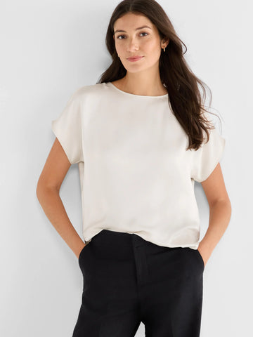 NIC+ZOE Day Gloss Woven Tee