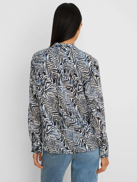 NIC+ZOE Inked Lines Shirt