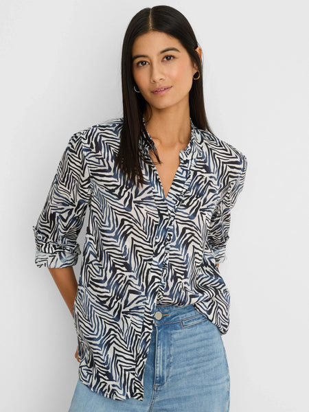 NIC+ZOE Inked Lines Shirt