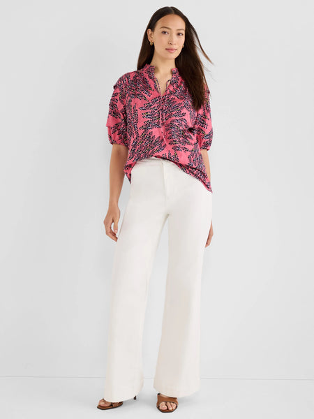 NIC+ZOE Blush Of Spring Peasant Top