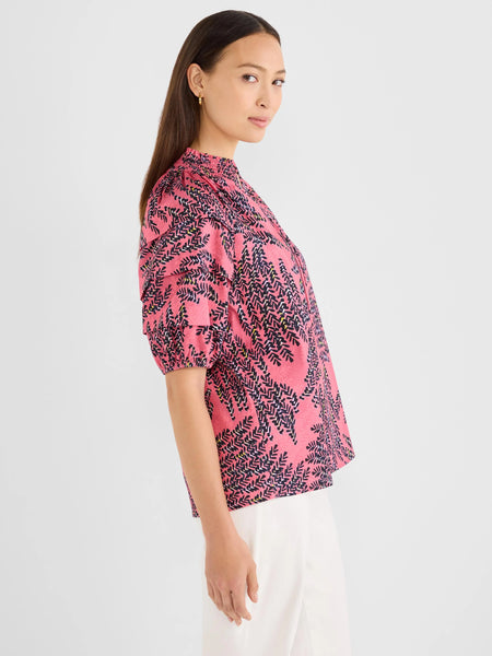 NIC+ZOE Blush Of Spring Peasant Top