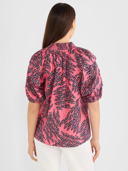 NIC+ZOE Blush Of Spring Peasant Top