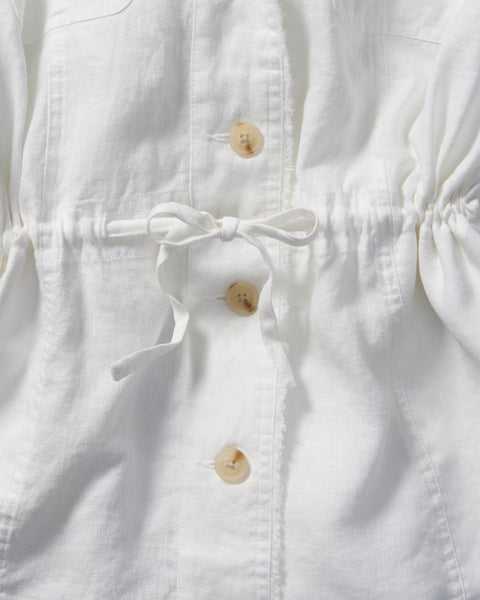 Tommy Bahama Two Palms Linen Raw-Edge Utility Jacket