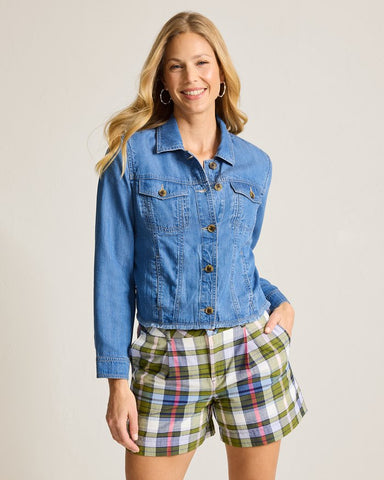 Tommy Bahama Chambray O'Lei Linen-Blend Jacket