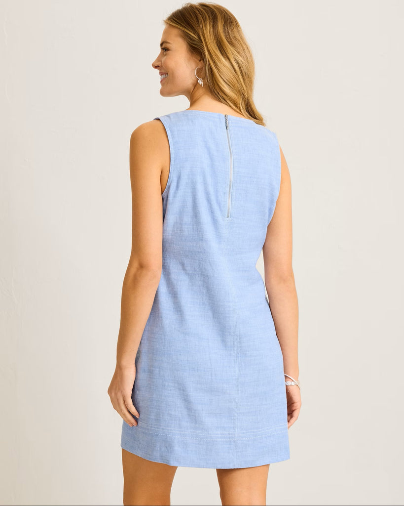 Tommy Bahama Palm-A-Dora Split Neck Dress