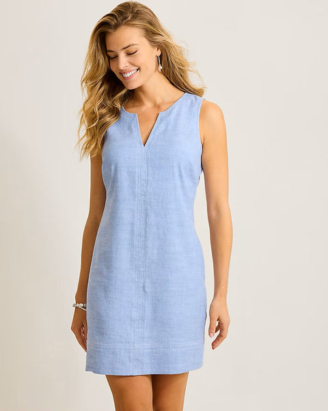Tommy Bahama Palm-A-Dora Split Neck Dress