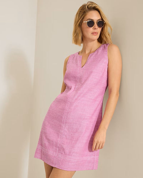 Tommy Bahama Palm-A-Dora Split Neck Dress