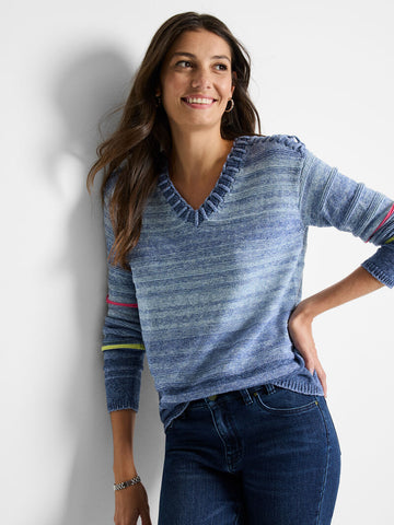 NIC+ZOE Denim Days Sweater