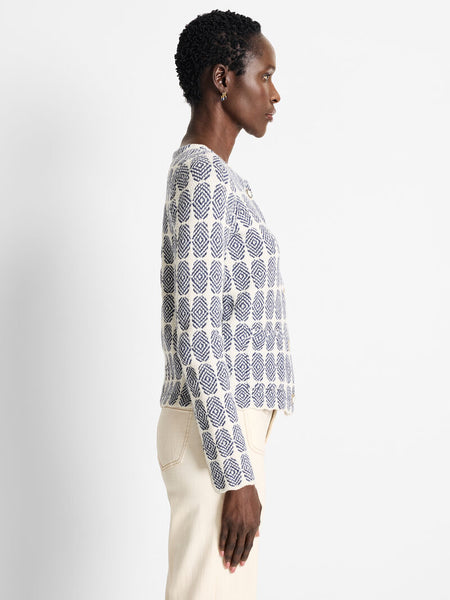 NIC+ZOE Stacked Medallion Knit Jacket