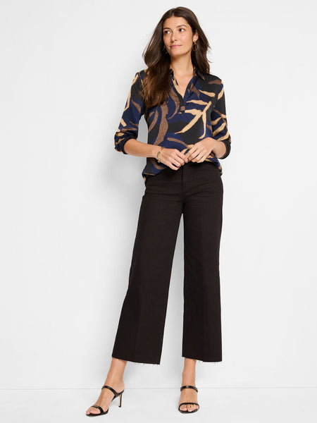 NIC+ZOE Midnight Fern Top