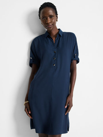 NIC+ZOE Button Devon Dress