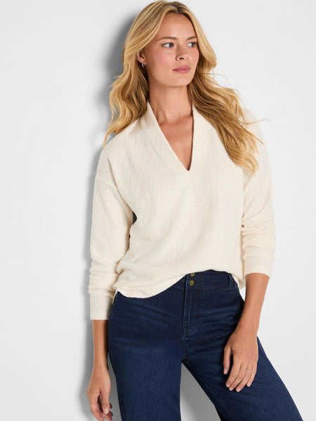 NIC+ZOE Cozy Cable Knit Top