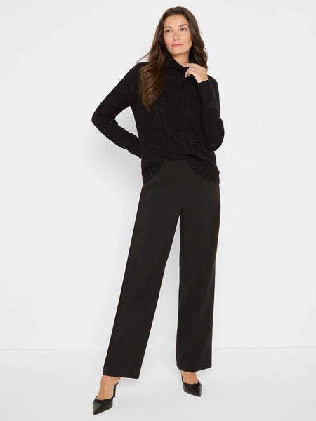 NIC+ZOE Cable Sparkle Sweater