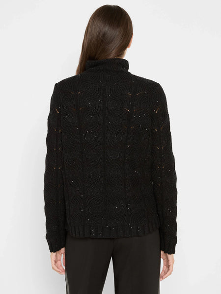 NIC+ZOE Cable Sparkle Sweater