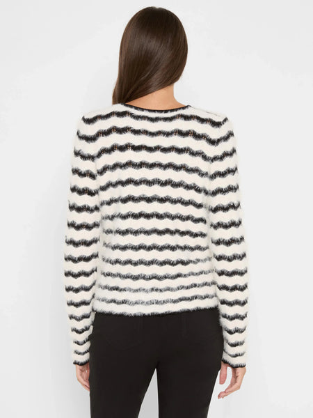 NIC+ZOE Cozy Waves Striped Sweater