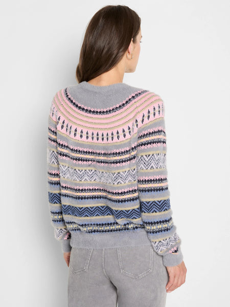 NIC+ZOE Cozy Fairisle Sweater