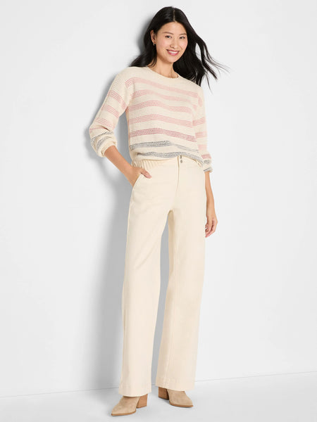 NIC+ZOE Scandi Stripe Sweater