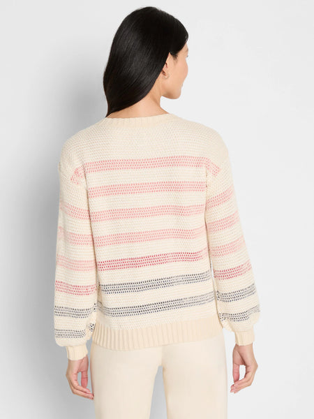 NIC+ZOE Scandi Stripe Sweater