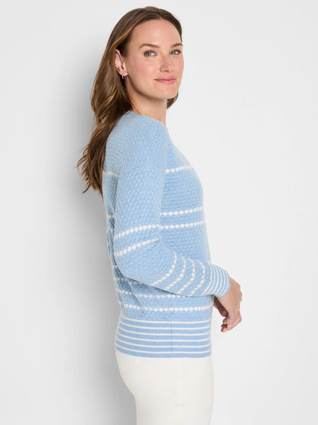 NIC+ZOE Circle Around Cotton Cashmere Sweater